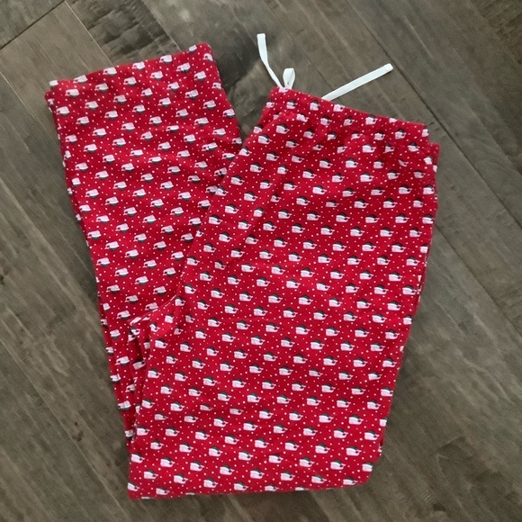 Vineyard Vines Santa Sleep Bottoms, Size L - Picture 1 of 7